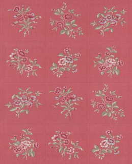 Antoinette Panel Faded Red 